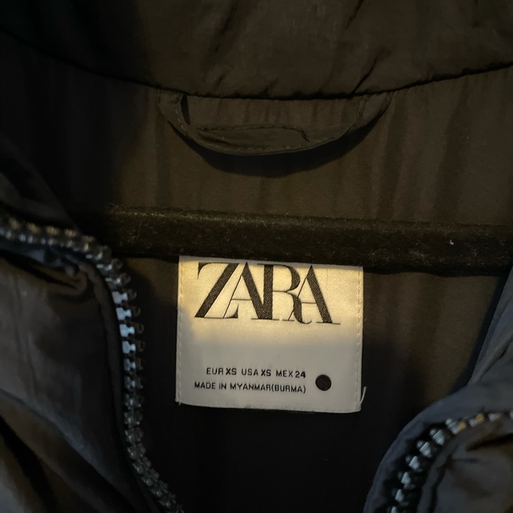 Zara black puffer jacket - Picture 3 of 7